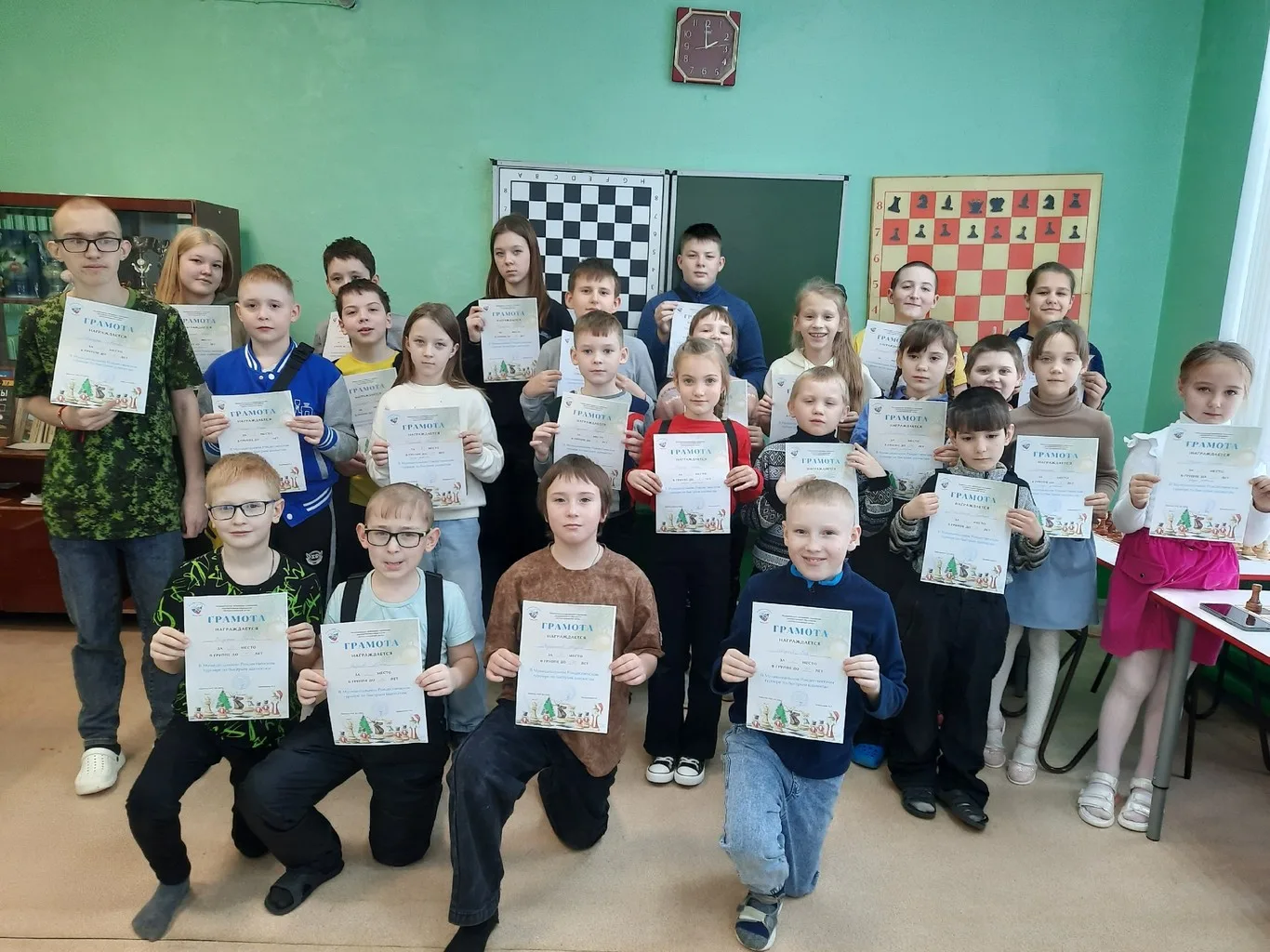 18.01.2026 г. МАУ ДО "ДЮЦ" г. В-Тагил Муниципальный рождественский турнир по быстрым шахматам среди школьников до 17 лет