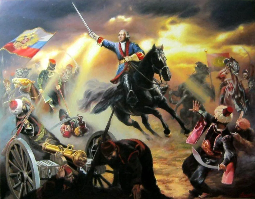 1 августа 1770 года русская армия одержала победу над турецкой армией при Кагуле.