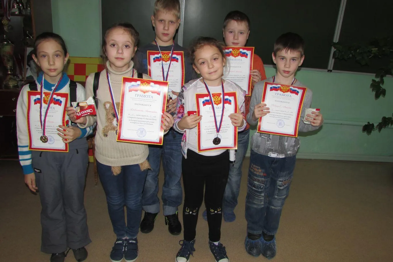 16.12.2018 г. Открытый турнир ГО Верхний Тагил по шахматам среди детей, посвящённый Дню Конституции РФ