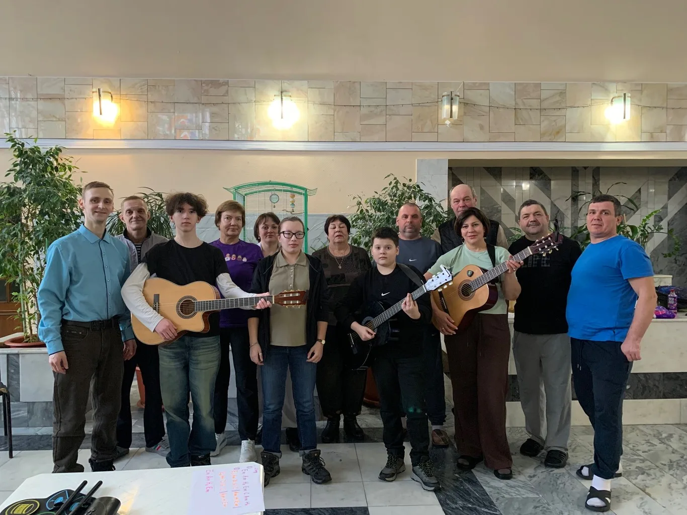 ​12 Февраля в санатории-профилактории "Юбилейный" состоялся концерт «Вечер песен с гитарой».
